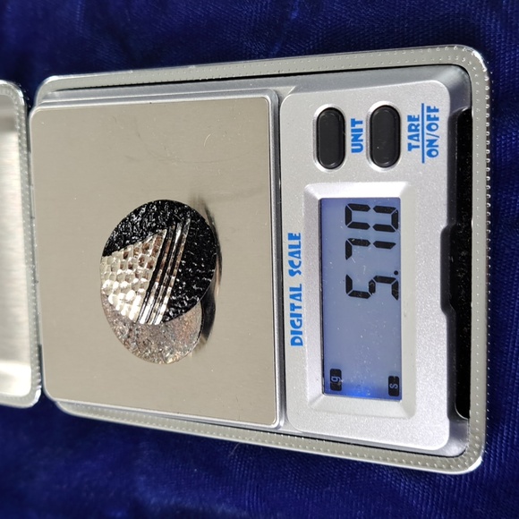 3 Pair 1Vintage 90's Metallic Painted .925 Post Earrings - Picture 12 of 12